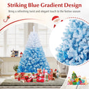 2025 New Artificial Christmas Tree with 456 Branch Tips and Folding Metal Stand by LJGDeals