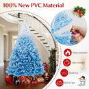 2025 New Artificial Christmas Tree with 456 Branch Tips and Folding Metal Stand by LJGDeals