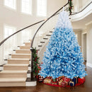 2025 New Artificial Christmas Tree with 456 Branch Tips and Folding Metal Stand by LJGDeals