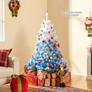 2025 New Artificial Christmas Tree with 456 Branch Tips and Folding Metal Stand by LJGDeals