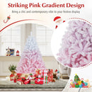 2025 New Artificial Christmas Tree with Folding Metal Stand and 456 Branch Tips by LJGDeals