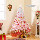 2025 New Artificial Christmas Tree with Folding Metal Stand and 456 Branch Tips by LJGDeals