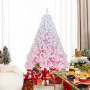 2025 New Artificial Christmas Tree with Folding Metal Stand and 456 Branch Tips by LJGDeals