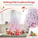 2025 New Artificial Christmas Tree with Folding Metal Stand and 456 Branch Tips by LJGDeals