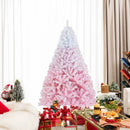 2025 New Artificial Christmas Tree with Folding Metal Stand and 456 Branch Tips by LJGDeals