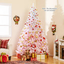 2025 New Artificial Christmas Tree with Folding Metal Stand and 456 Branch Tips by LJGDeals