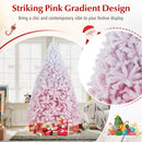 2025 New Artificial Christmas Tree with Folding Metal Stand and 456 Branch Tips by LJGDeals