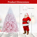 2025 New Artificial Christmas Tree with Folding Metal Stand and 456 Branch Tips by LJGDeals