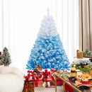 2025 New Artificial Christmas Tree with 456 Branch Tips and Folding Metal Stand by LJGDeals