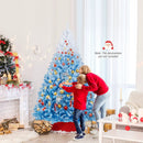 2025 New Artificial Christmas Tree with 456 Branch Tips and Folding Metal Stand by LJGDeals