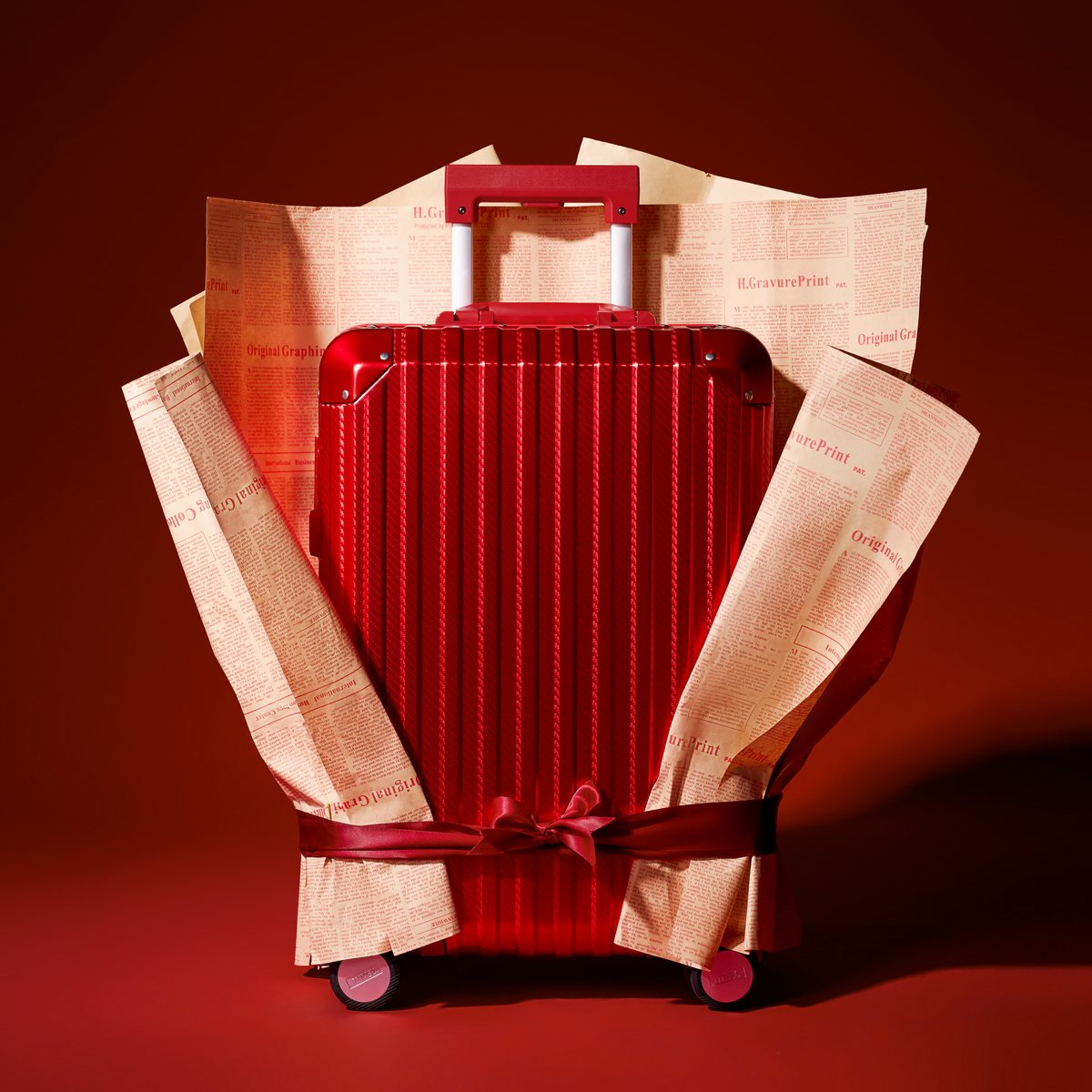 TREVA Aluminum Suitcase Red, photo 19 of 21