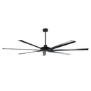 84 Inch 100 Inch Silent Storm Extra Large Ceiling Fan with Remote Control by ParrotUncle