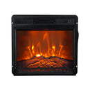 24" Insert Black Electric Fireplace with Remote Control by ParrotUncle