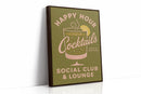Happy Hour Cocktails Lounge Print