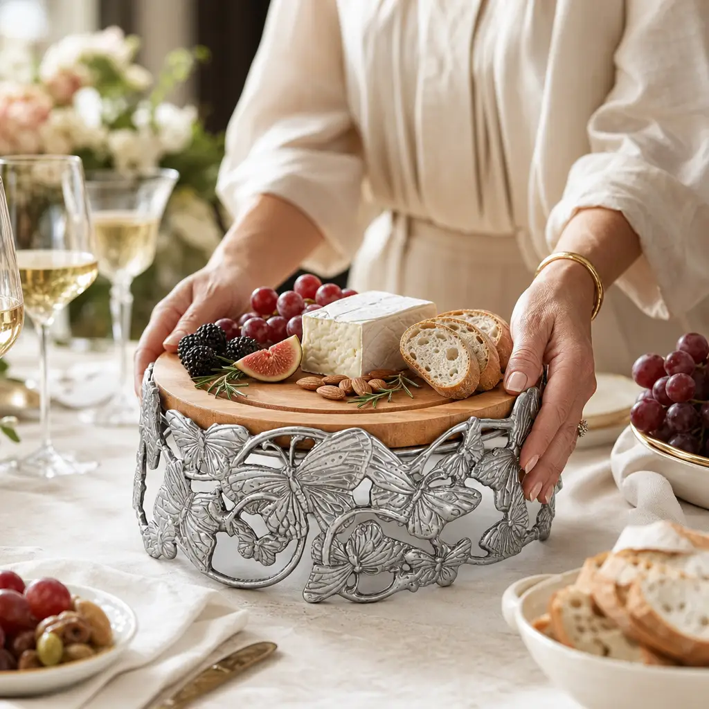 Butterfly Cheese Pedestal, photo 4 of 6