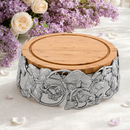 Butterfly Cheese Pedestal by Arthur Court Designs