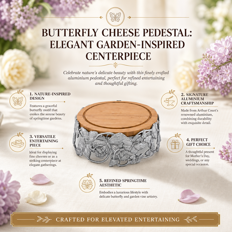 Butterfly Cheese Pedestal, photo 5 of 6