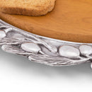 Olive Wood Cheese Set by Arthur Court Designs