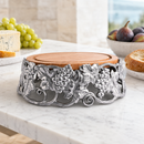 Grape Cheese Pedestal by Arthur Court Designs