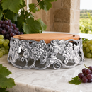 Grape Cheese Pedestal by Arthur Court Designs