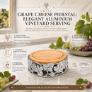 Grape Cheese Pedestal by Arthur Court Designs