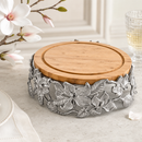 Magnolia Wood Cheese Pedestal