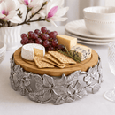 Magnolia Wood Cheese Pedestal