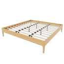 Modern Minimalist Style Platform Bed by HouseOfZazla