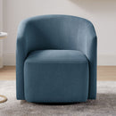 Ardena - Modern Swivel Barrel Chair by HouseOfZazla