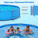 690/978/1158/1617 Gal Outdoor Family Swimming Pool with Metal Frame by LJGDeals
