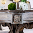 Rustic Dining Set With Table And Upholstered Chairs by Unique Piece Furniture
