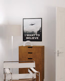 I want to believe