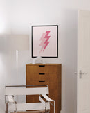 Pink lightning