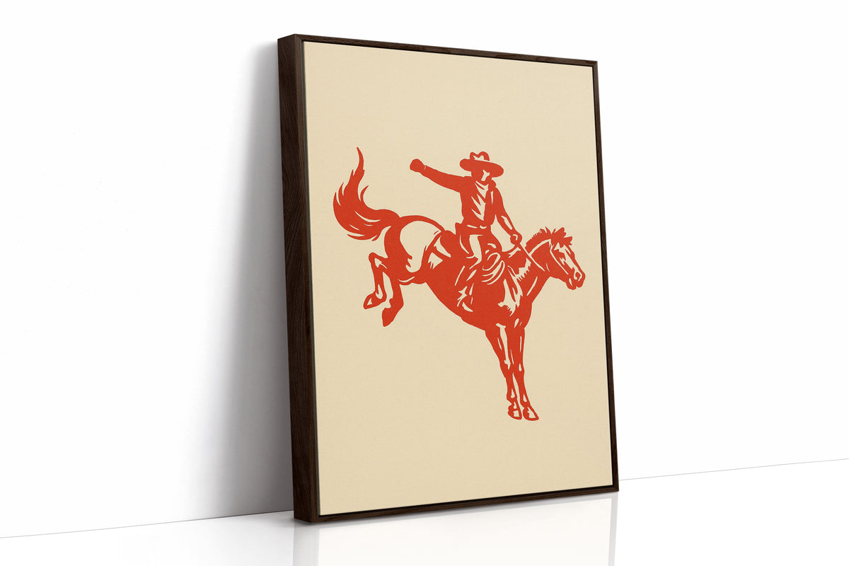 Retro Rodeo Cowboy Print, photo 18 of 19