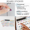 Weekly Acrylic Calendar + 2 Sections | Horizontal Madi