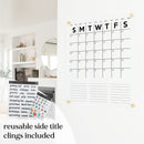 Ever Changing Acrylic Calendar | Minimalist Vertical