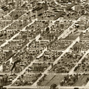 Vintage Map of Salt Lake City, Utah 1891