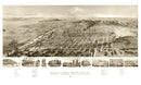 Vintage Map of Salt Lake City, Utah 1891