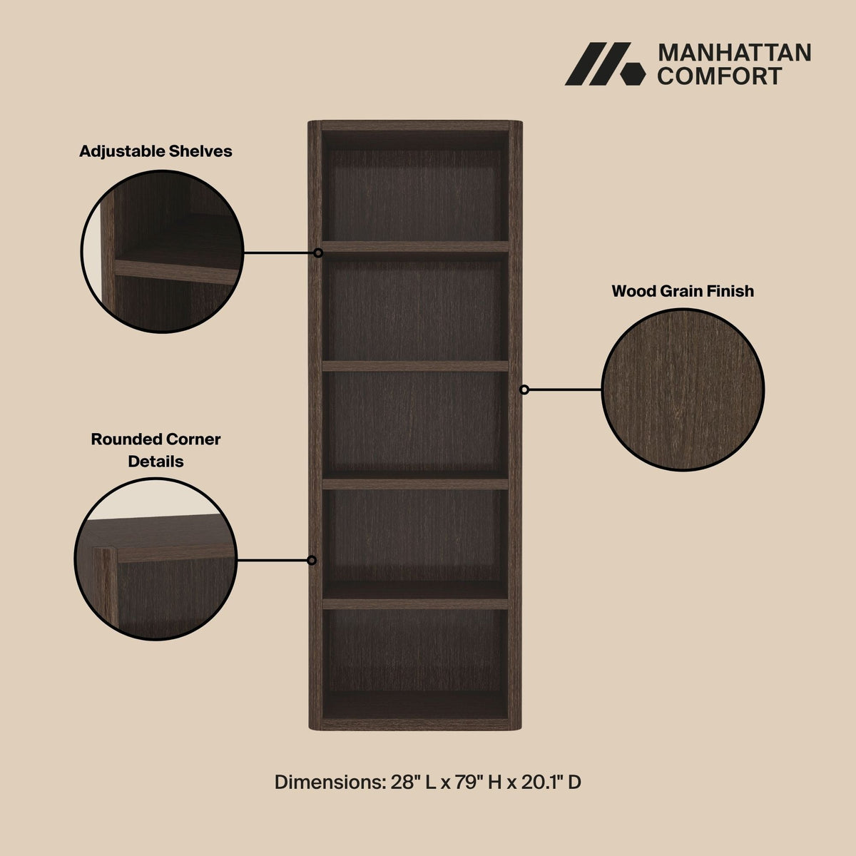 Rivington - Open Bookcase, photo 9 of 33