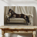 Surreal Horse Lounge Fine Art Print