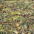 Vintage Map of Auburn, California 1887