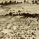 Vintage Map of Lakeport, California 1888