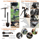 121Pcs Survival Kit for Outdoor Adventure and Emergency Gear by LJGDeals