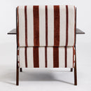 Modern Armchair with Widened Armrests