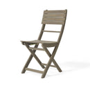 Positano - 4 Piece Foldable Chair Set in Gray by HouseOfZazla