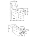 Meglia - Power Recliner Chair by HouseOfZazla