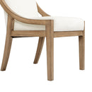 Lennox - High Back Upholstered Dining Chair (Set of 2) - Light Beige by HouseOfZazla