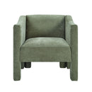 Barrel Accent Chair With Enclosed Arms by HouseOfZazla