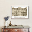 Vintage Map of San Jacinto, California 1886