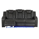 Benz - LED & Power Reclining Sofa